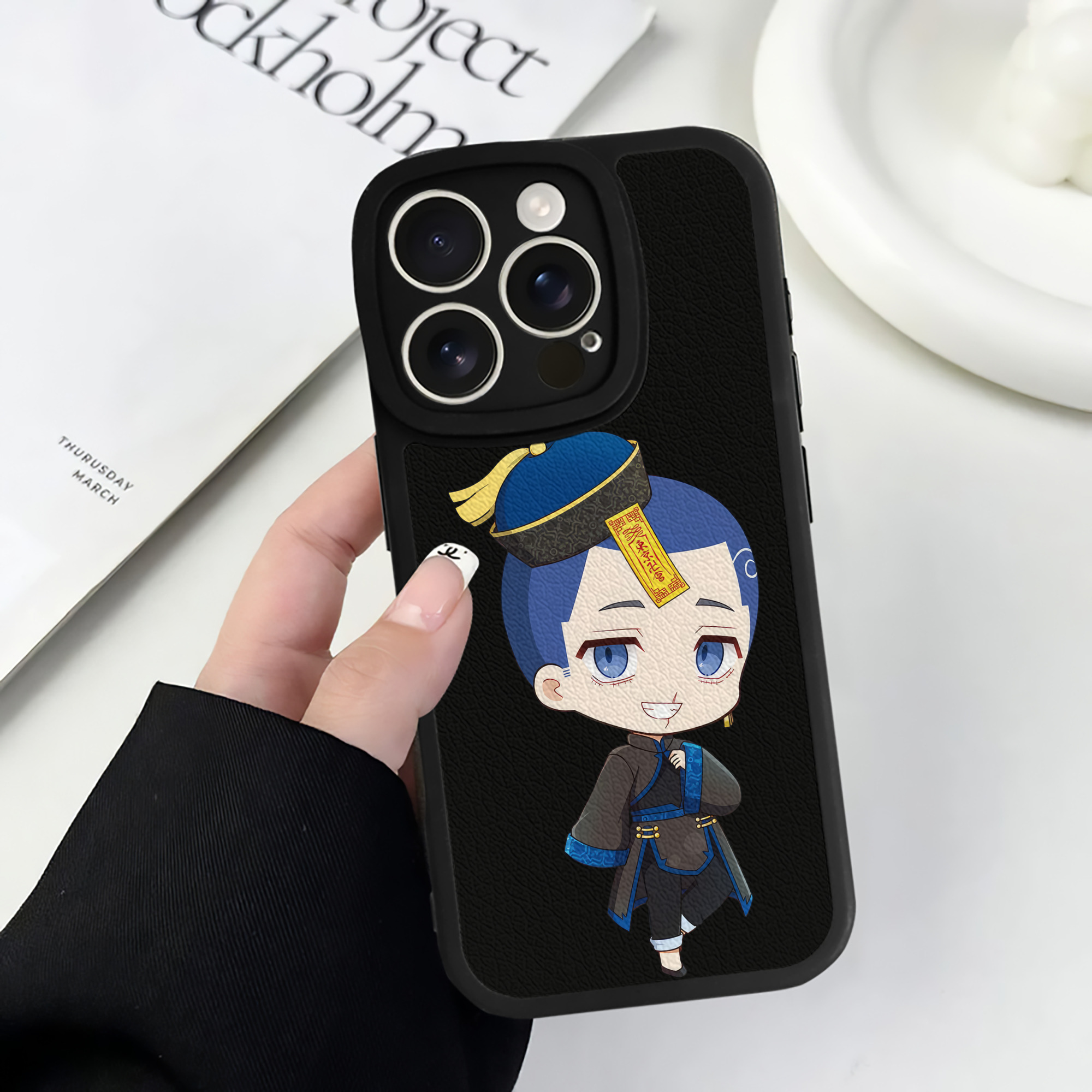 （画像用） 東京リベンジャーズ Tokyo Revengers 【iPhone 16シリーズ対応】シリコンスマホケース（レザー調） 材質：シリコン